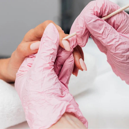 Pink Disposable Gloves